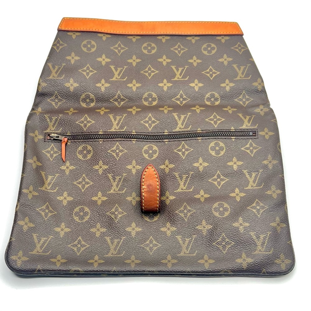 LOUIS VUITTON Vintage Pochette Pliante in Monogram Canvas and Leather - GUC - Picture 6 of 10